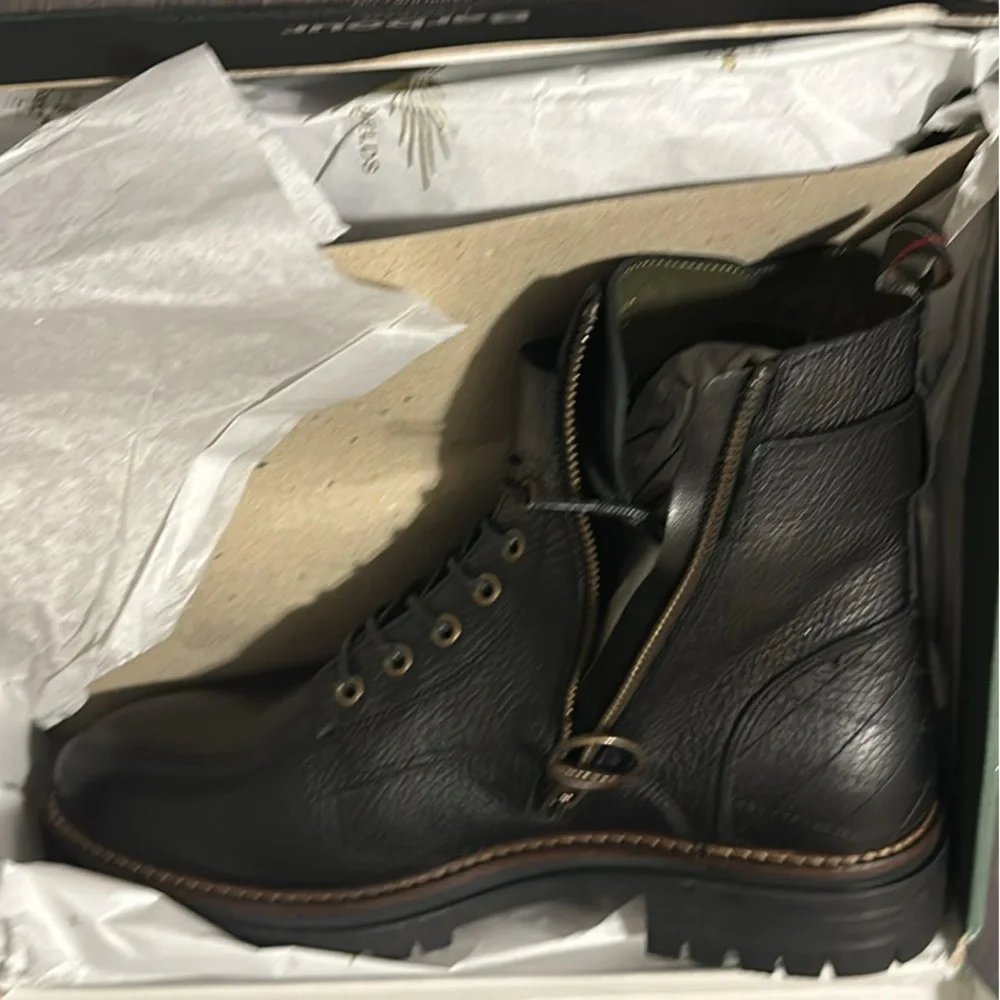 Barbour Heidi Combat boots Women’s BRAND NEW - Picture 4 of 4